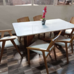 CONJUNTO 6L C/ CADEIRAS GAYA SEM BRAÇO AURORA