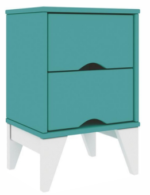 MESA DE CABECEIRA TWISTER 2 GAVETAS