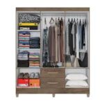 GUARDA ROUPA Atualle Brasília 6 Portas - Imagem 2