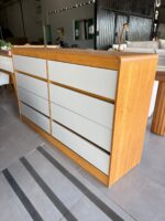COMODA 8 GAVETAS ESPANHA 100% MDF - Imagem 4