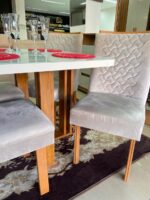 Conjunto de mesa Luxo com 4 cadeiras Bom Pastor - Imagem 3