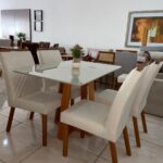 CONJUNTO MESA EMILY C/ 4 CADEIRAS SIMONE